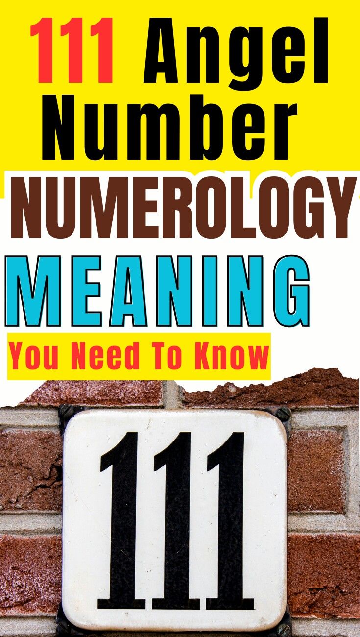 111 angel meaning numerology