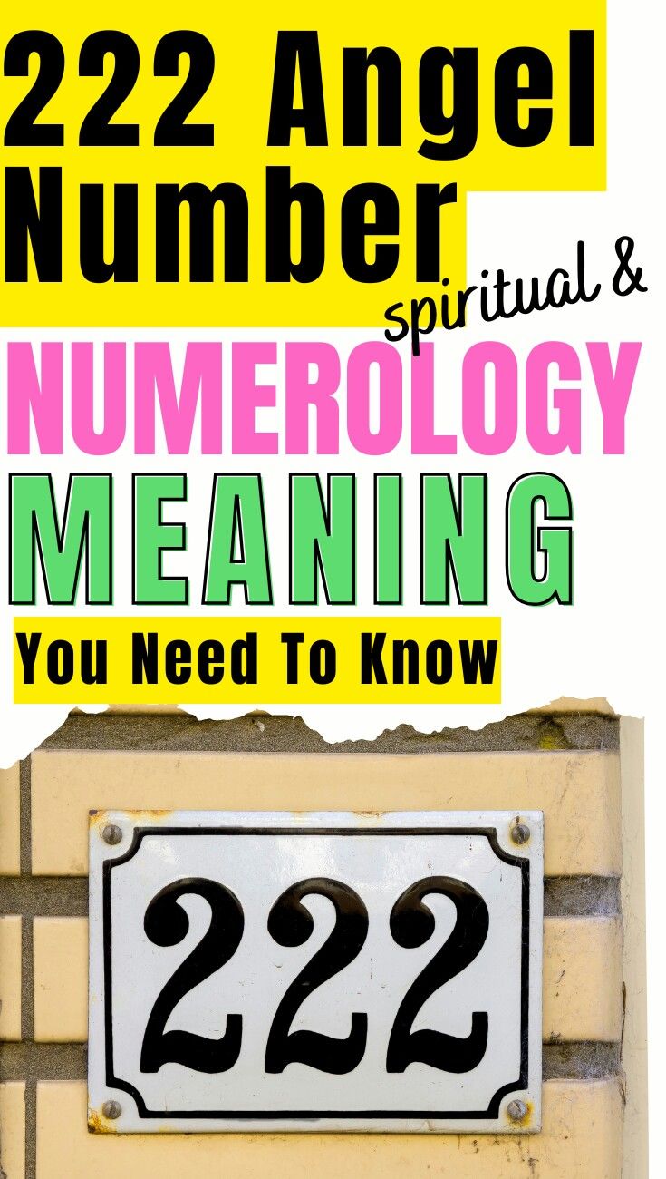 222 angel meaning spiritual and numerology