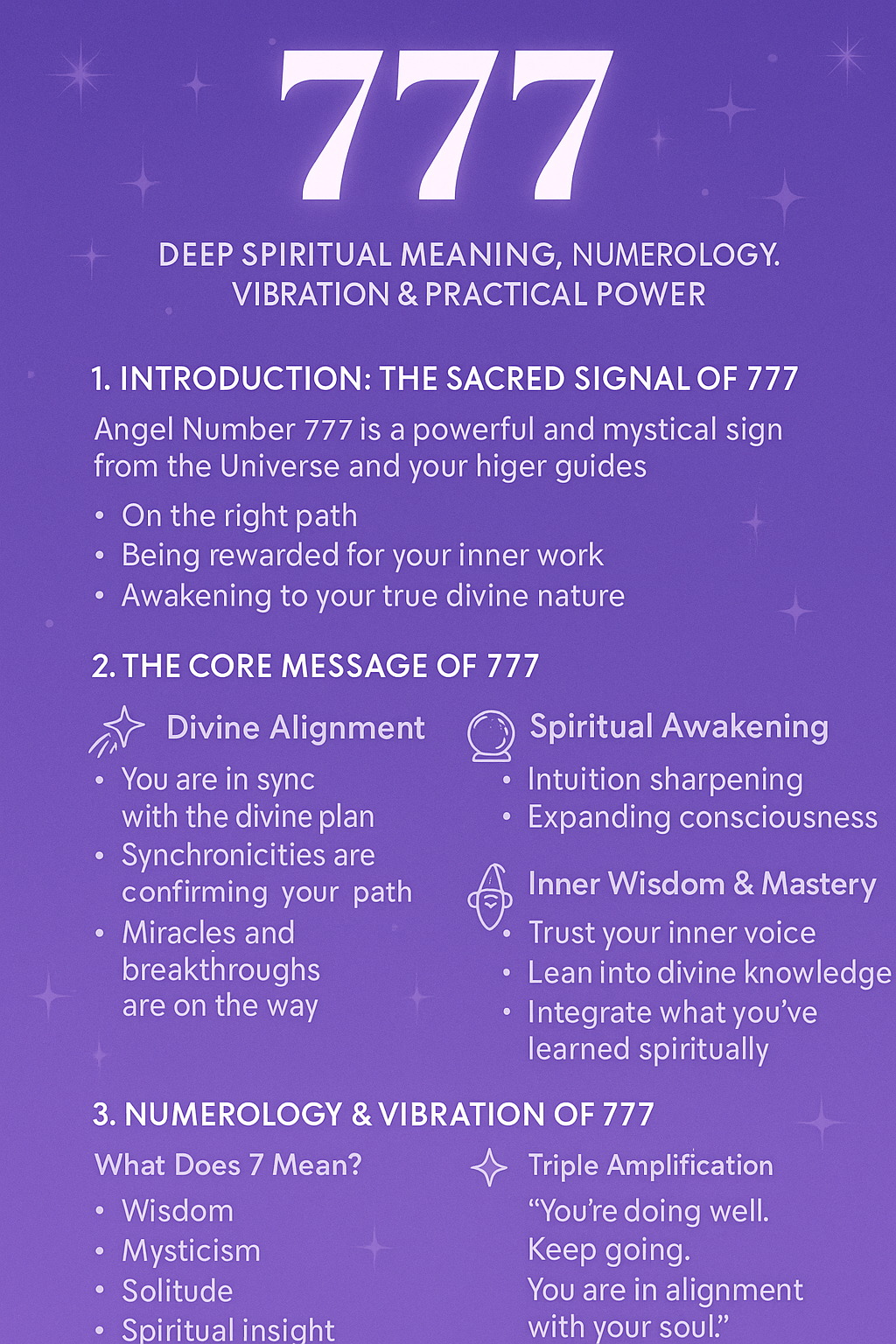 777 angel number meaning