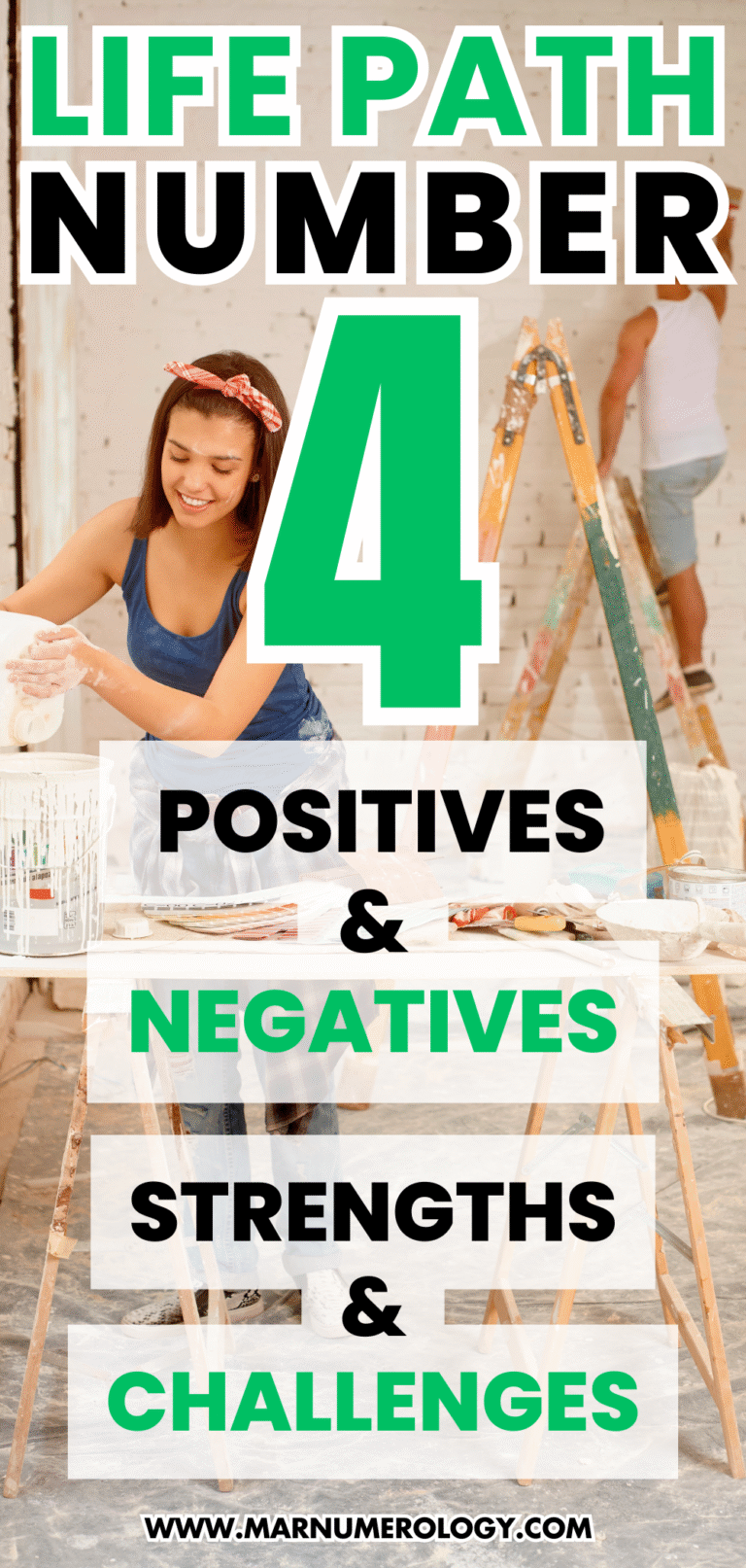 life path number 4 in numerology